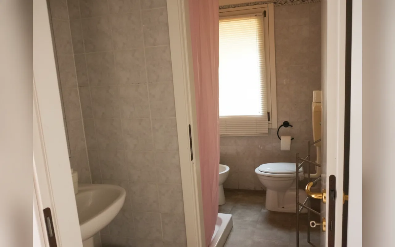 Camera con bagno privato — Appartamenti Serlio 24, Bologna (Emilia-Romagna) (foto 57)
