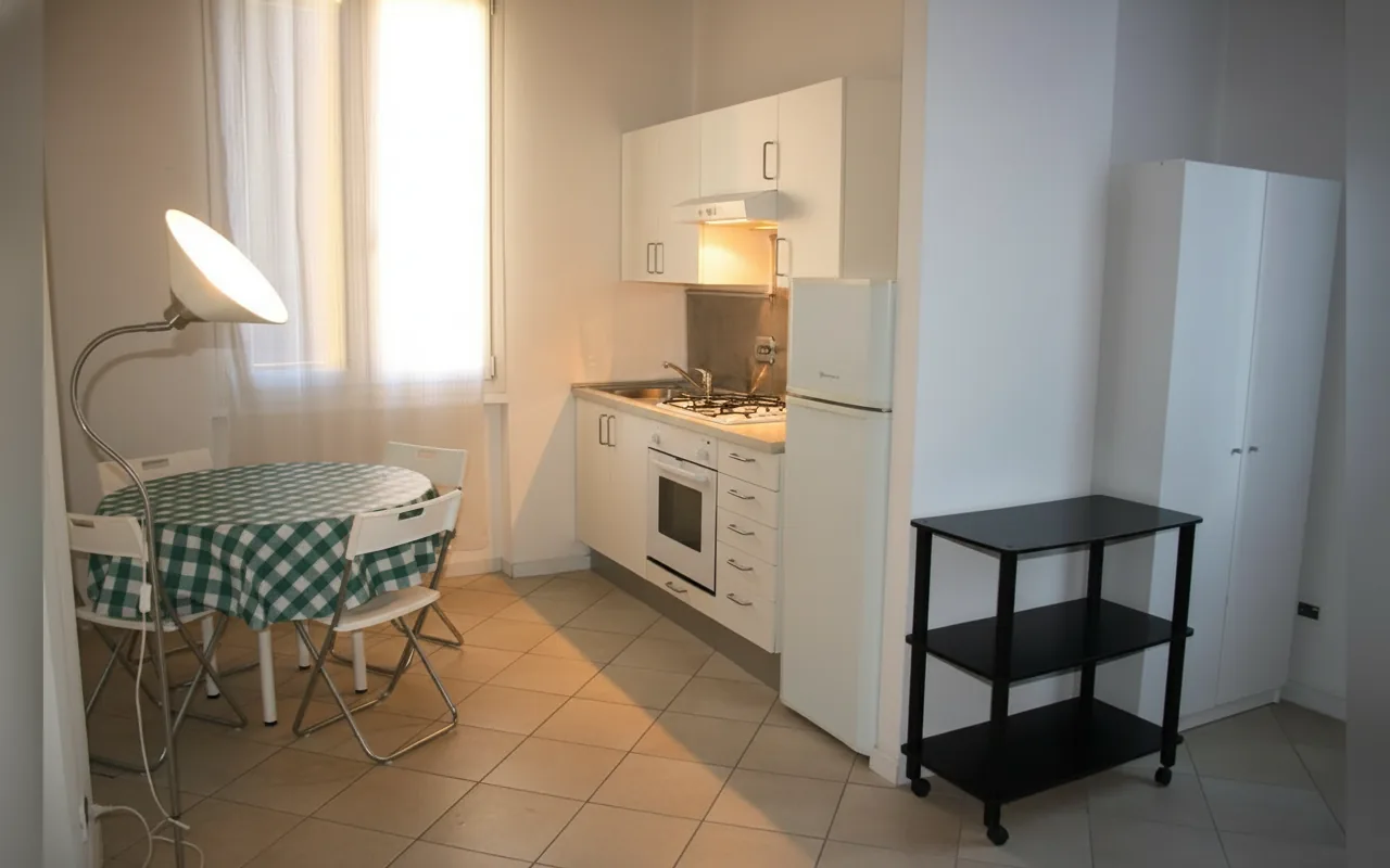 Camera con bagno privato — Appartamenti Serlio 24, Bologna (Emilia-Romagna) (foto 82)